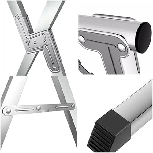 Miniatura 7 de Estante de secado de ropa plegable, organizador de ropa de acero inoxidable para ahorrar espacio y secado al aire libre de arrugas (94 pulgadas 94