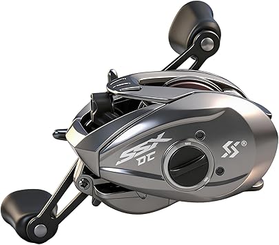 Sougayilang Baitcasting Reel with Digital Anti-Backlash Control - Smart Computer Braking System, 7.21 Gear Ratio, 18.5LB Max Drag-Easy Casting Baitcaster for Beginners & Bass Anglers