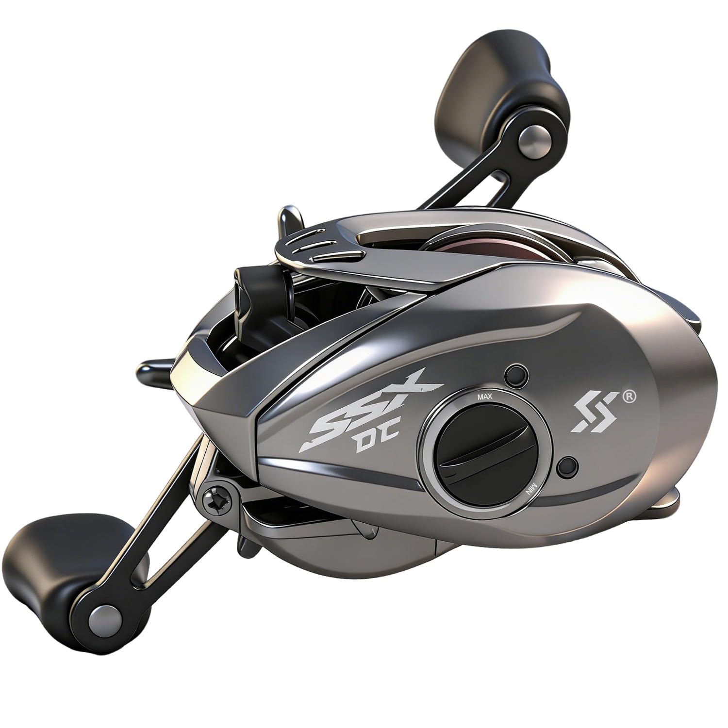 Sougayilang Baitcasting Reel with Digital Anti-Backlash Control