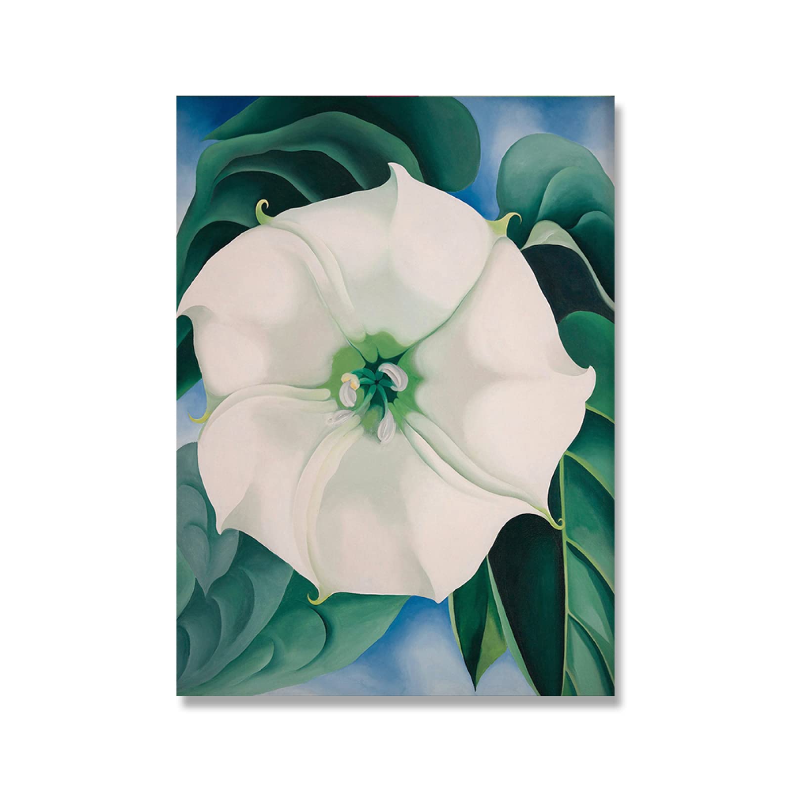 Buy JQNDDP O'keeffe Abstract Canvas Painting Exhibition Wall