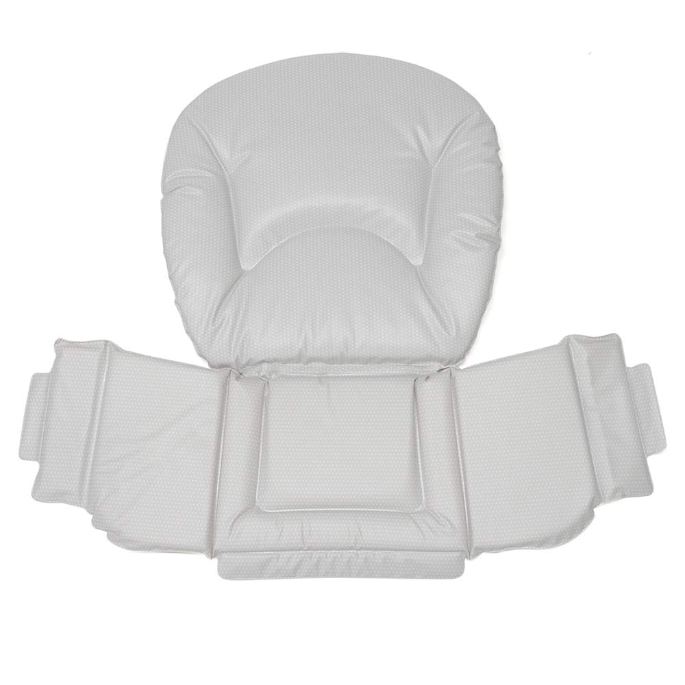 Foppapedretti Cuscino Imbottito Ricambio Originale per Seggiolone IlSediolone, per bambini, in Morbida Spugna Rivestita in PVC, Igienico Lavabile e Anatomico, Seduta Confortevole, Pois