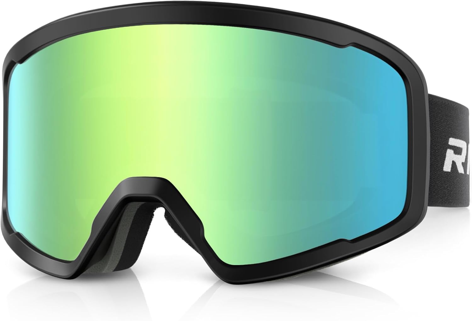 Ski/Snowboard Goggles for Men Women, OTG Snow Goggles Anti Fog 100% UV Protection Snowboarding Goggles