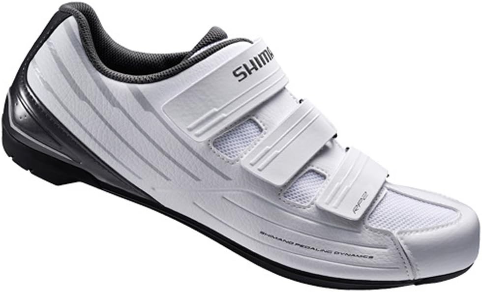 SHIMANO Women's Cycling Road Shoes, Velcro, SH-RP2W SPD-SL 3, White