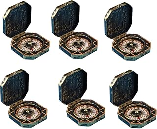 Luxshiny 24 Peças Bússola De Natal Brinquedo Cosplay Pirata Para Crianças Brinquedo Bússola Em Massa Brinquedo Pirata Brinquedo Em Massa Acessório De Bússola Pirata Engraçado