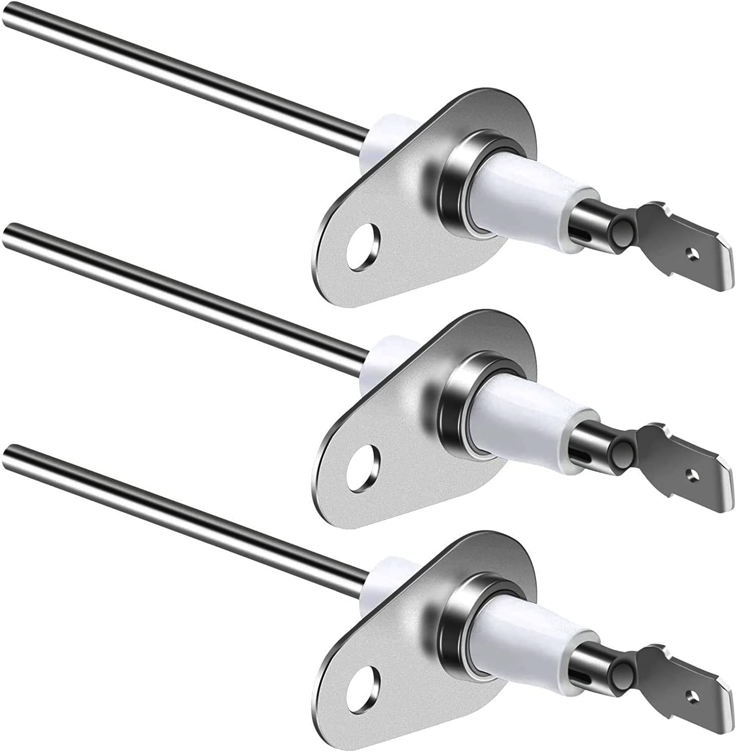 Flame Sensor Replacement Part for Goodman Furnace- Furnace Ignitor Rod for Goodman Furnace # 0130F00010 B1172606 B11726-06 AP4513976(3 pack)