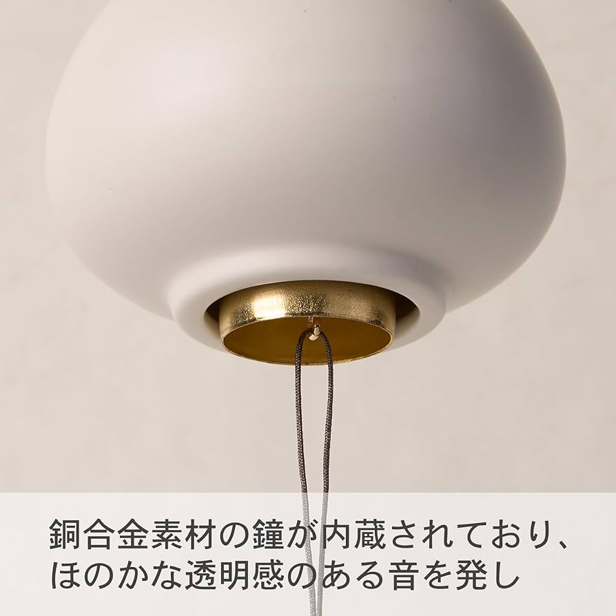 Amazon.co.jp: Ludahouse 月壺の風鈴 ドアベル 手作り風鈴 窓