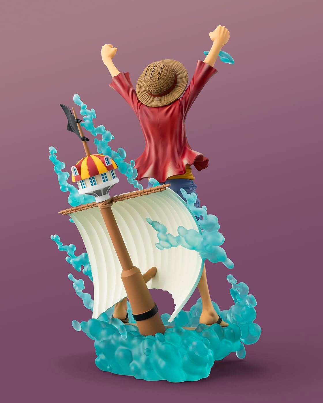 TAMASHII NATIONS - One Piece - [STARTune] Monkey. D. Luffy -Setting Out for The New World-FiguartsZERO [STARTune] Collectible Figure image 5