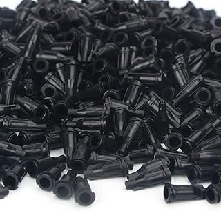 Onwon 200 Pieces Luer Lock Syringe Screw Type Tip Caps Dispensing Needle Tip Cap