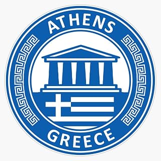 Athens, Greece Sticker Vinyl Decal Bumper Sticker 5"