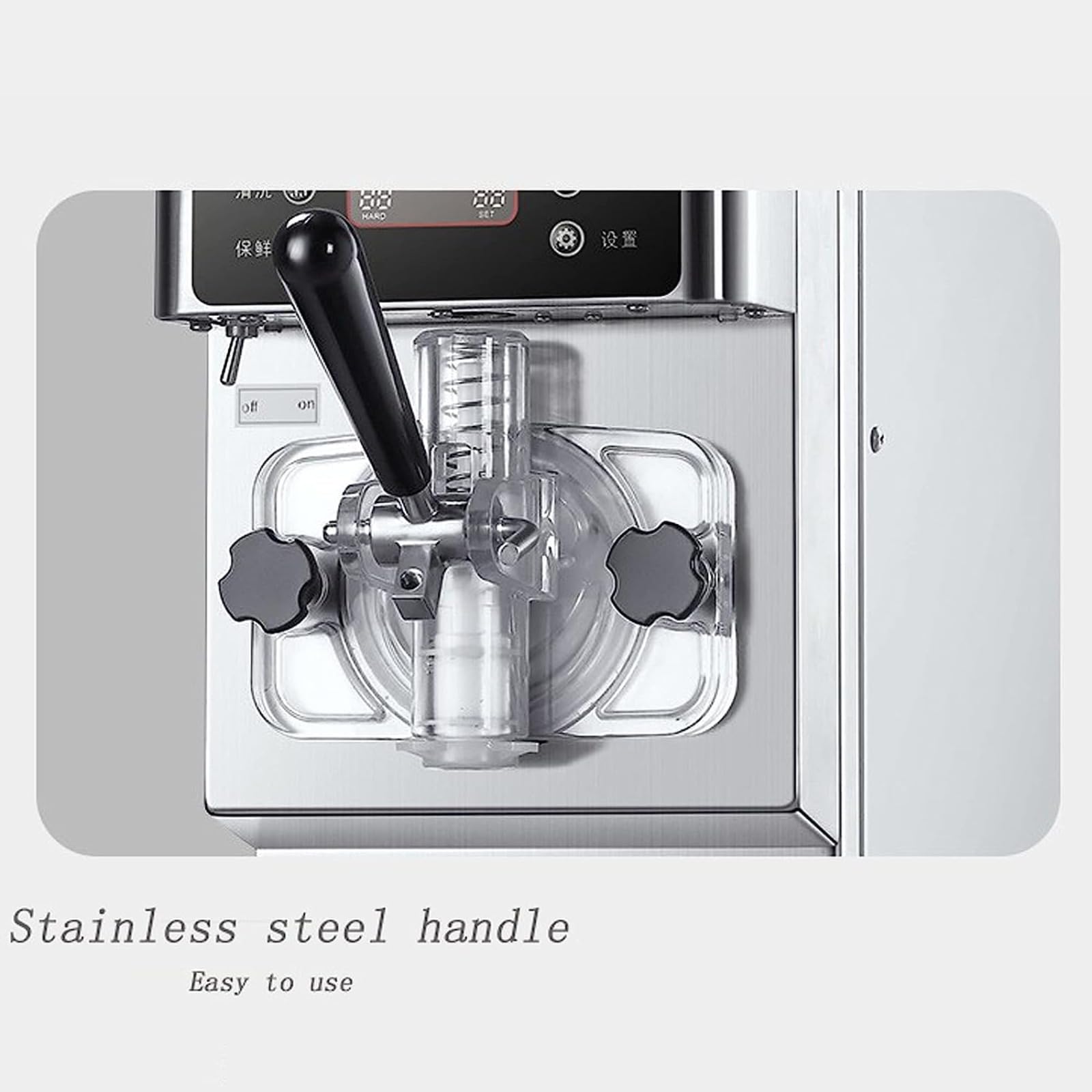Amazon | 【12-16L/h 業務用ソフトクリームメーカー】1200W高功率