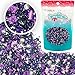 A Witch's Brew - 4 Oz Resealable Bag - Halloween Themed Cake and Cupcake Sprinkles - Features Purple Spiders, Witch's Hats, Purple Sugar Beads, Jimmies and Nonpareils