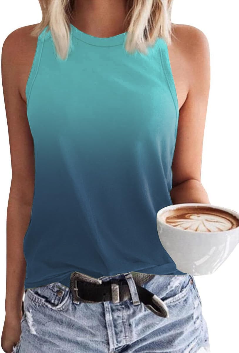 Tanmolo Damen Tank Top Ärmellos Oberteile Sommer Tanktops V-Ausschnitt Blusentop Strand Sexy Vest Top Bluse
