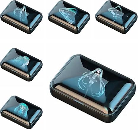 Amazon Co Jp Canglan 初音ミク ワイヤレスイヤホン イヤホン 印象風 Bluetooth スポーツ 耳掛け Hi Fi音質 Ledディスプレ 残量表示 音量調整 マイク内蔵 瞬時接続 ブルートゥースイヤホン スヘッドホン ハンズフリー通話 軽量 人気 可愛い コスプレ小物 誕生日 ギフト