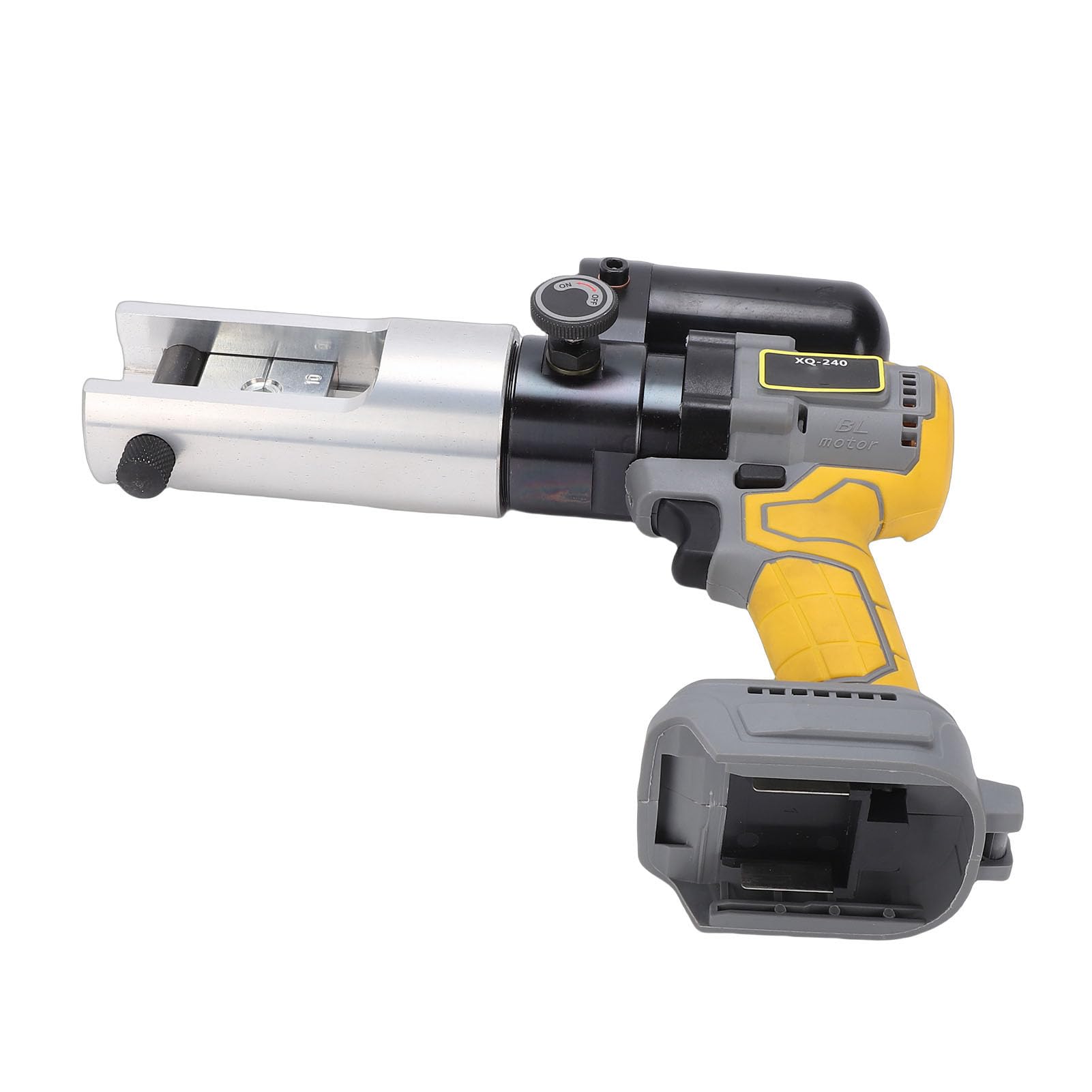 Zunate Zaciskarka Hydrauliczna do Końcówek Kablowych Perfect Grip 90KN Zestaw Narzędzi do Zaciskania Przewodów Elektrycznych Terminali Miedzianych i Aluminiowych, Bezstopniowa Kontrola Prędkości,