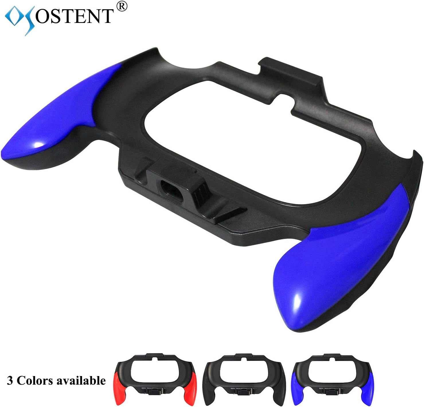 OSTENT Flexible Joypad Bracket Holder Hand Handle Grip for Sony PlayStation PS Vita PSV PCH-2000 Color Blue