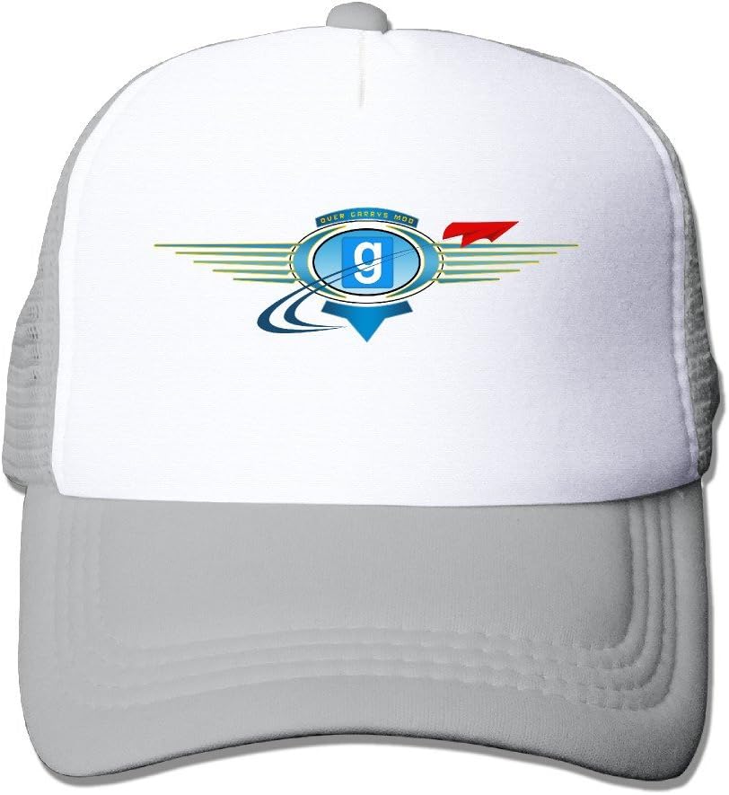 Unisex Garry's Mod Logo Adjustable Mesh Cap Ash