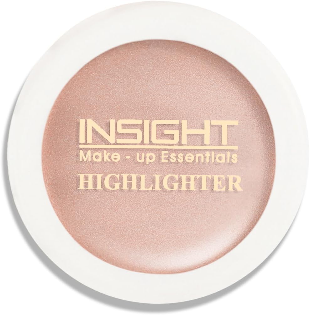 INSIGHT Glitter Makeup Highlighter - Cosmic Powder |Creamy Formula|Blends Easy|Light Weight |Long Lasting - 3.5gm