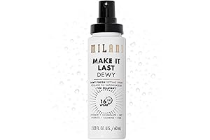 Dewy Setting Spray - Hydrate, Illuminate + Set- Enhance Skin Radiance and...