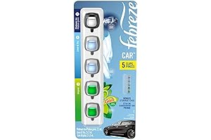 Febreze Car Air Freshener Variety Pack of 15 Vent Clips - Gain...