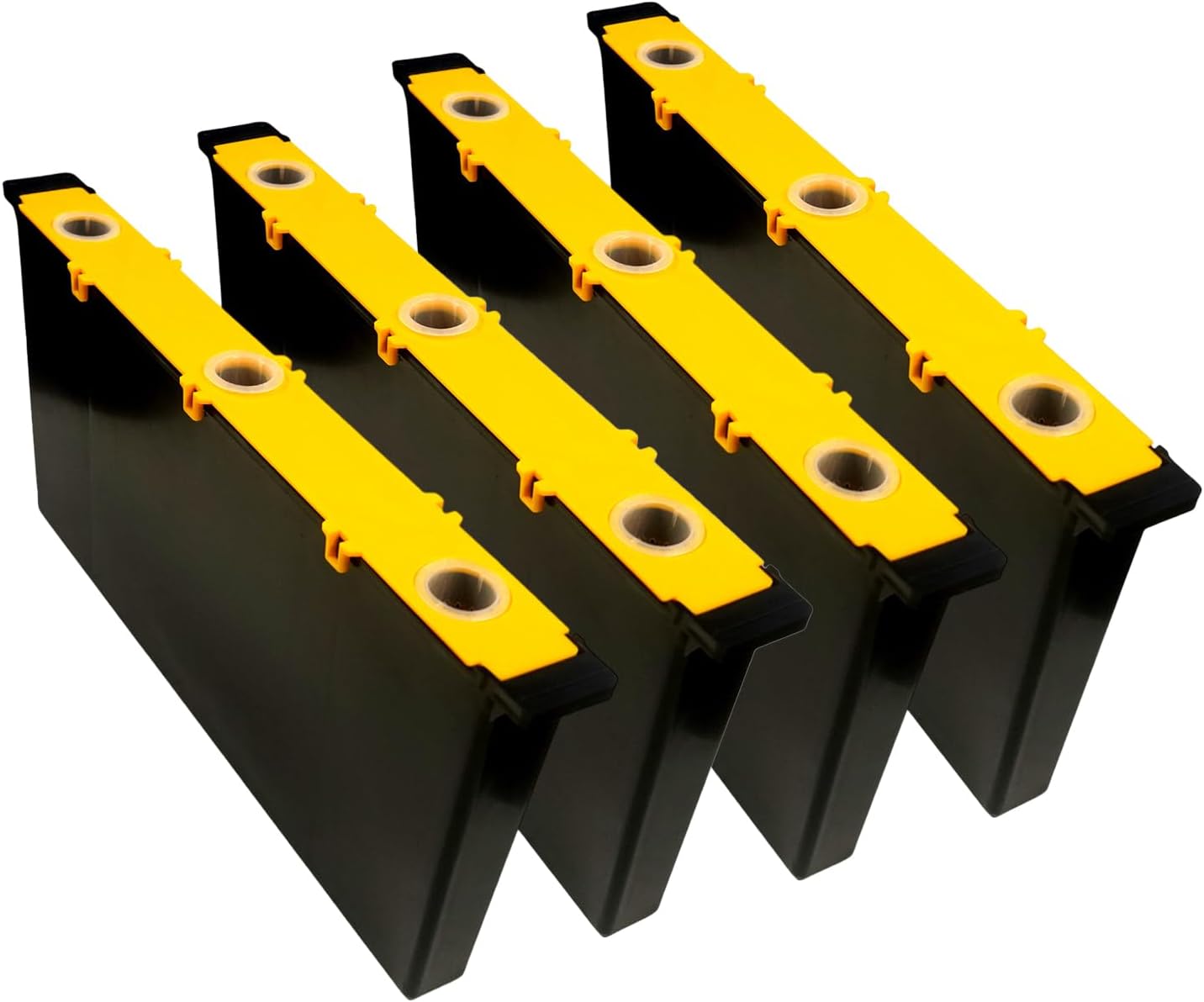 4 Pack 3.5L Bee Pro Feeder 3 Internal Grooves Upgrade Design Feeder Beehive Frame Deep Frame Water Feeder Beekeeping Supplies Equipment Tools