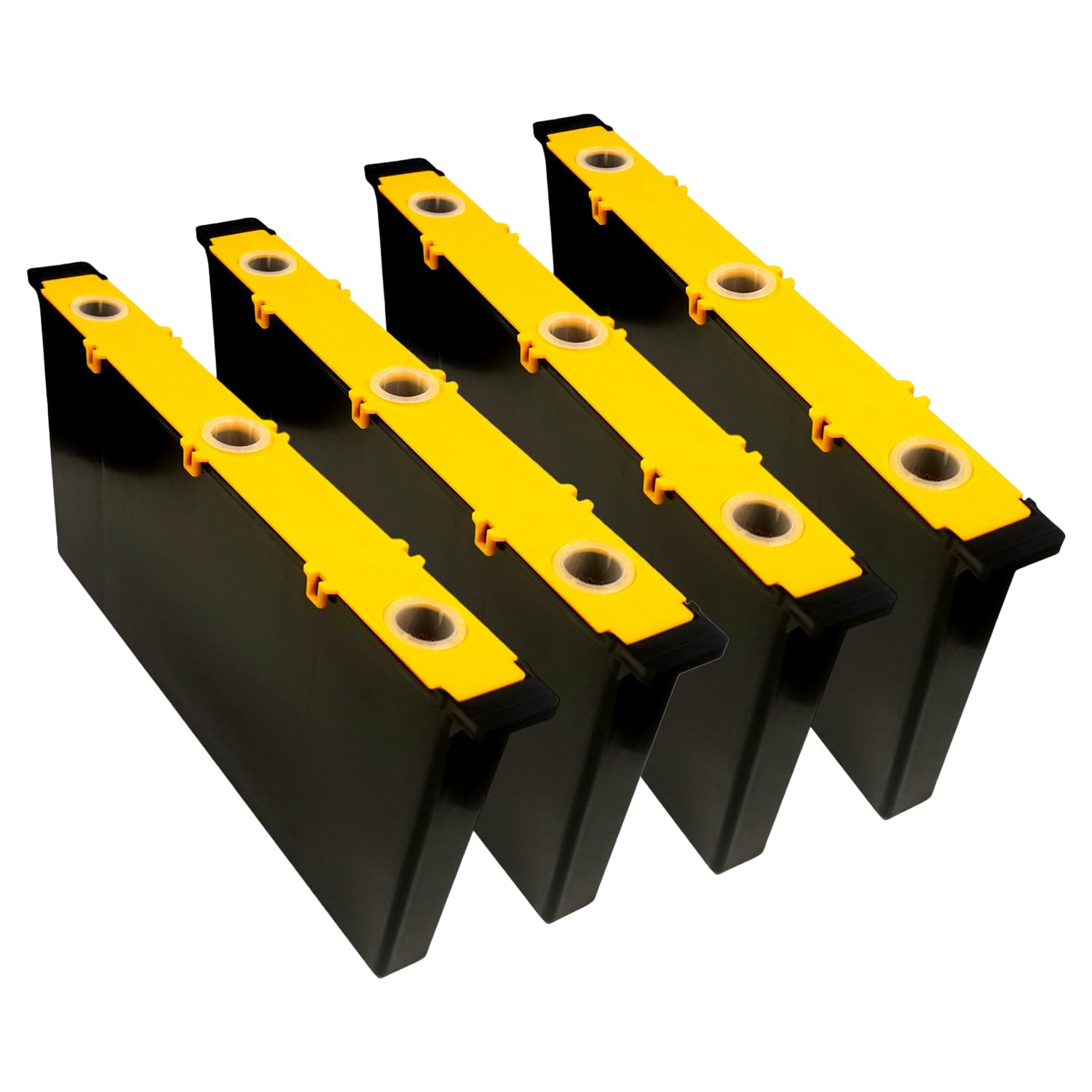 4 Pack 3.5L Bee Pro Feeder 3 Internal Grooves Upgrade Design Feeder Beehive Frame Deep Frame Water Feeder Beekeeping Supplies Equipment Tools