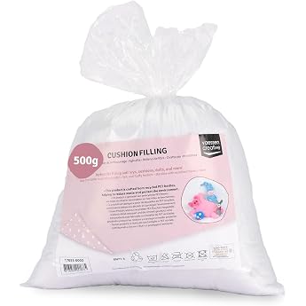 Vaessen Stuffing for Plush Toys Creative Fluffy Soft Polyester Cushions and Craft Projects