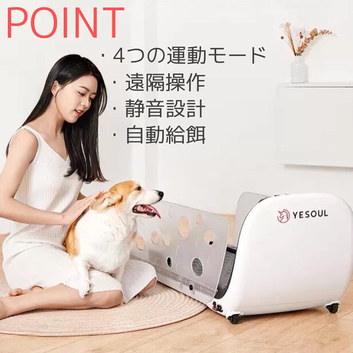 Amazon.co.jp: YESOUL 犬 猫 ペット用 ランニングマシン 電動 ルーム Amazon.co.jp: YESOUL 犬 猫 ペット用 ランニングマシン 電動 ルーム