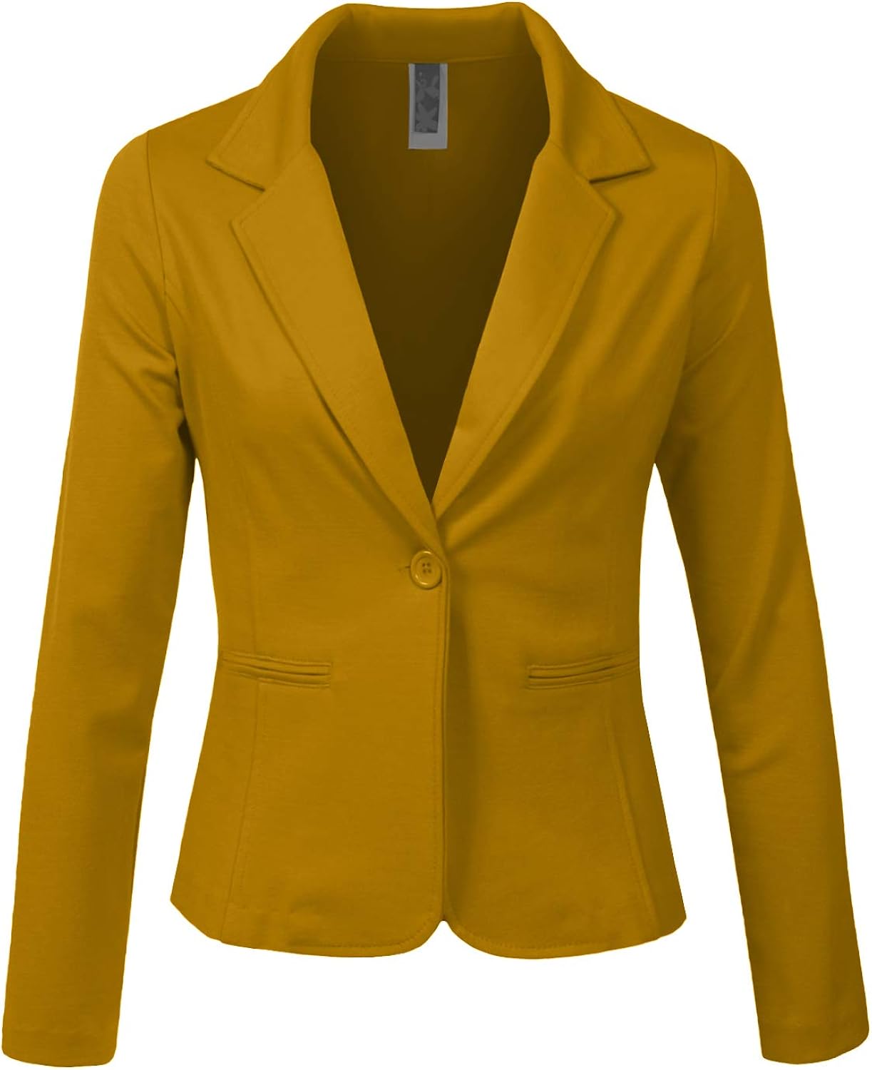 yellow suit jacket womens