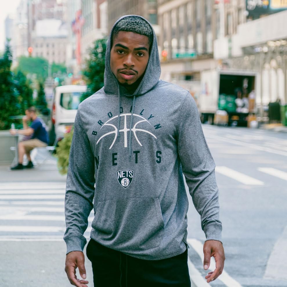 Ultra Game Men NBA Official Super Soft Lightweight Pullover Hoodie Sweatshirt - Image 4
