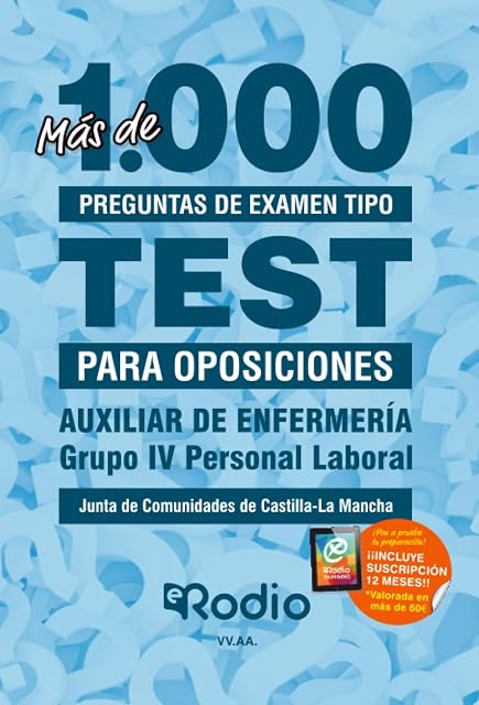 Portada de Auxiliar de Enfermería Grupo IV Personal Laboral: Más de Mil Preg Unta