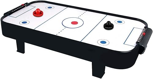 Miniatura 7 de Empujadores de hockey de aire y discos de hockey de aire rojo, asas de portería, accesorios de repuesto para mesas de juego (4 Striker, paquete de 4