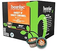 Vista 15 de beaniac Cápsulas de café orgánico completo en tostado francés, tostado oscuro, cápsulas de café compostables K Cup, café arábica orgánico