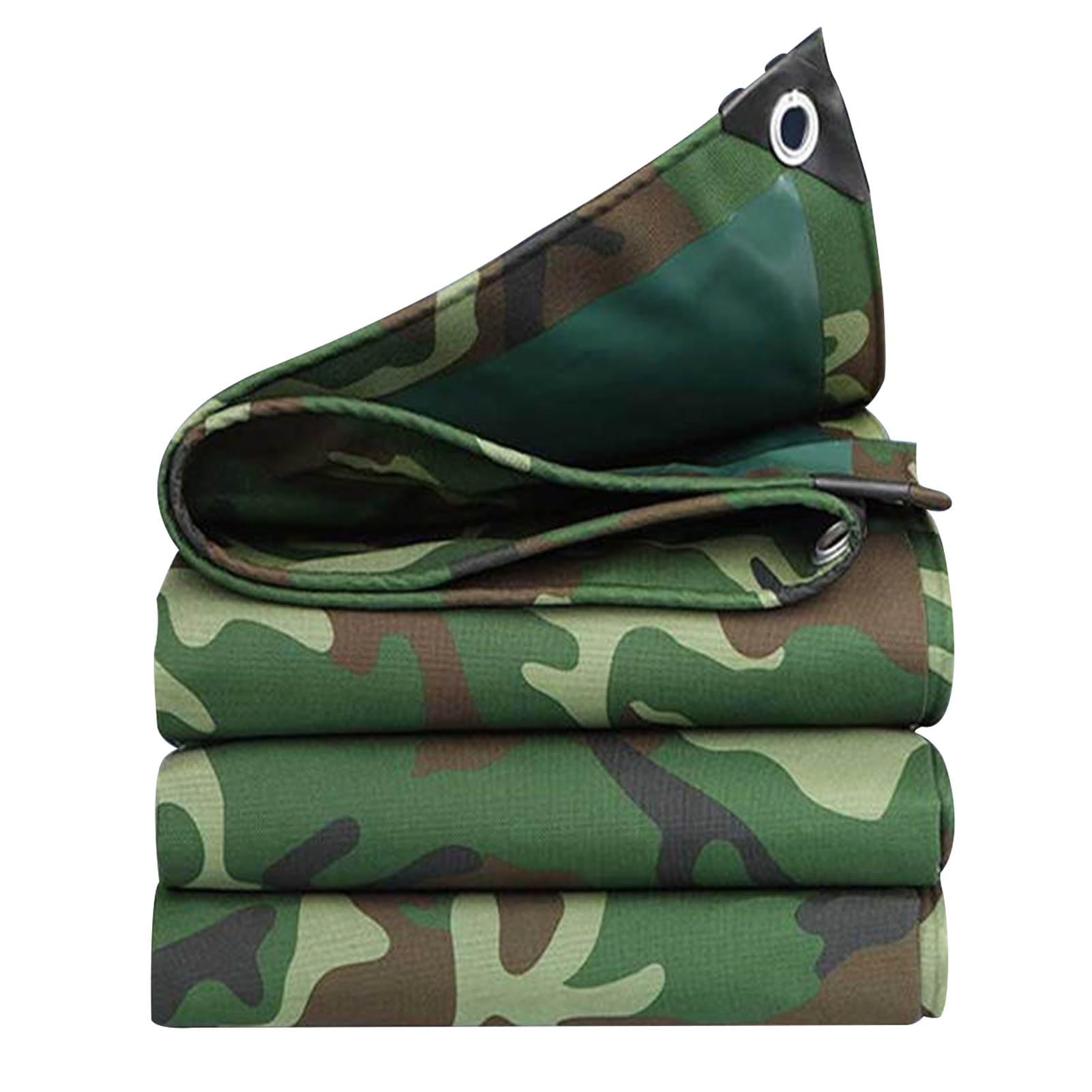 Lona de camuflaje protectora de PVC para detener goteras urgentes en el techo