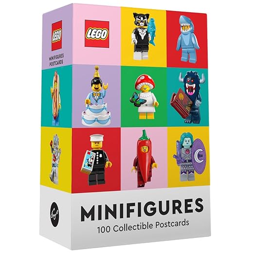 LEGO® Minifigures: 100 Collectible Postcards
