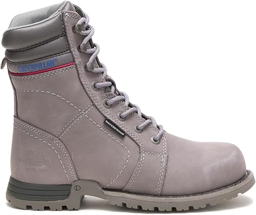 Cat Footwear Botas de trabajo Echo impermeables con punta de acero para mujer