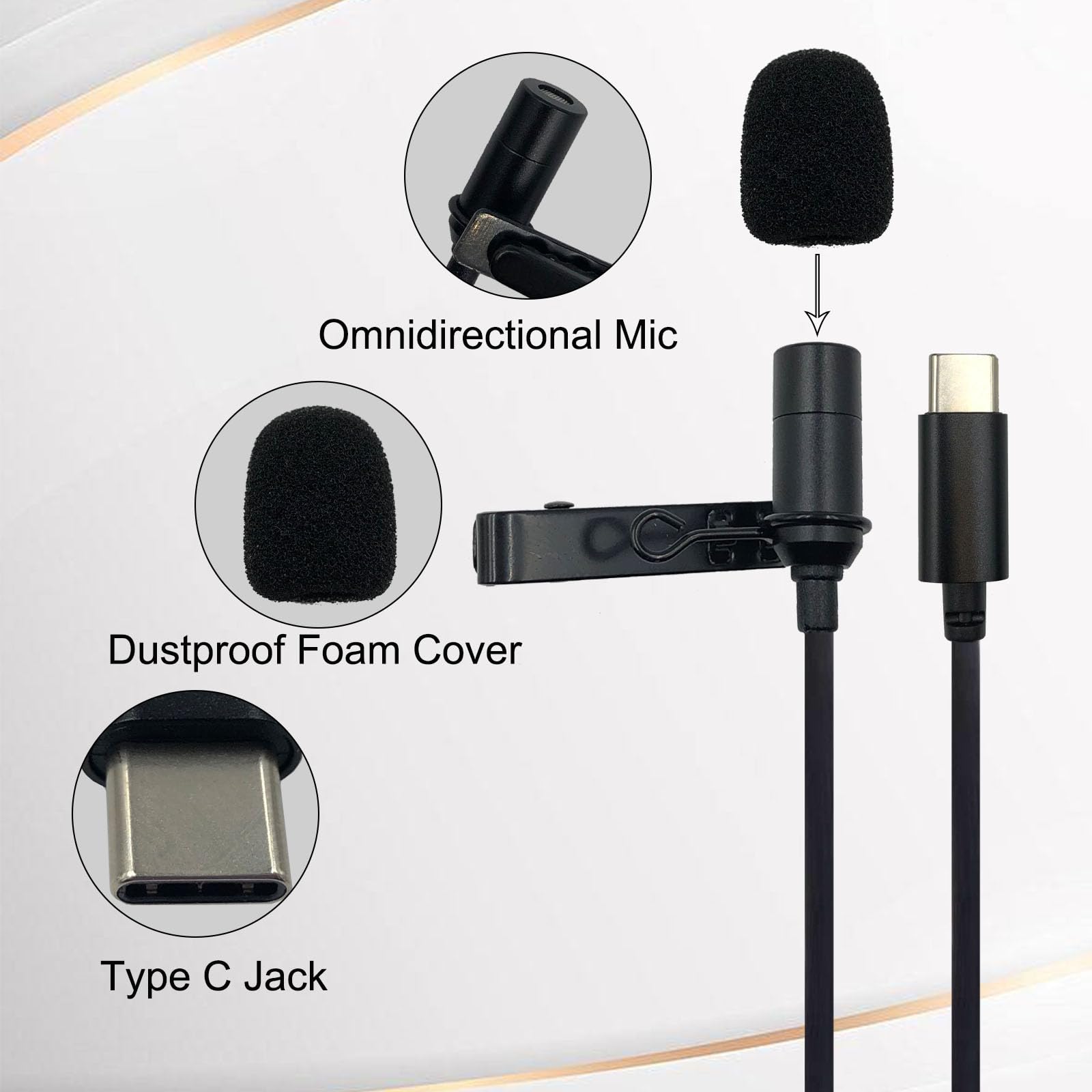 Dji Mic Honbobo Osmo Pocket Microphone Compatible With DJI
