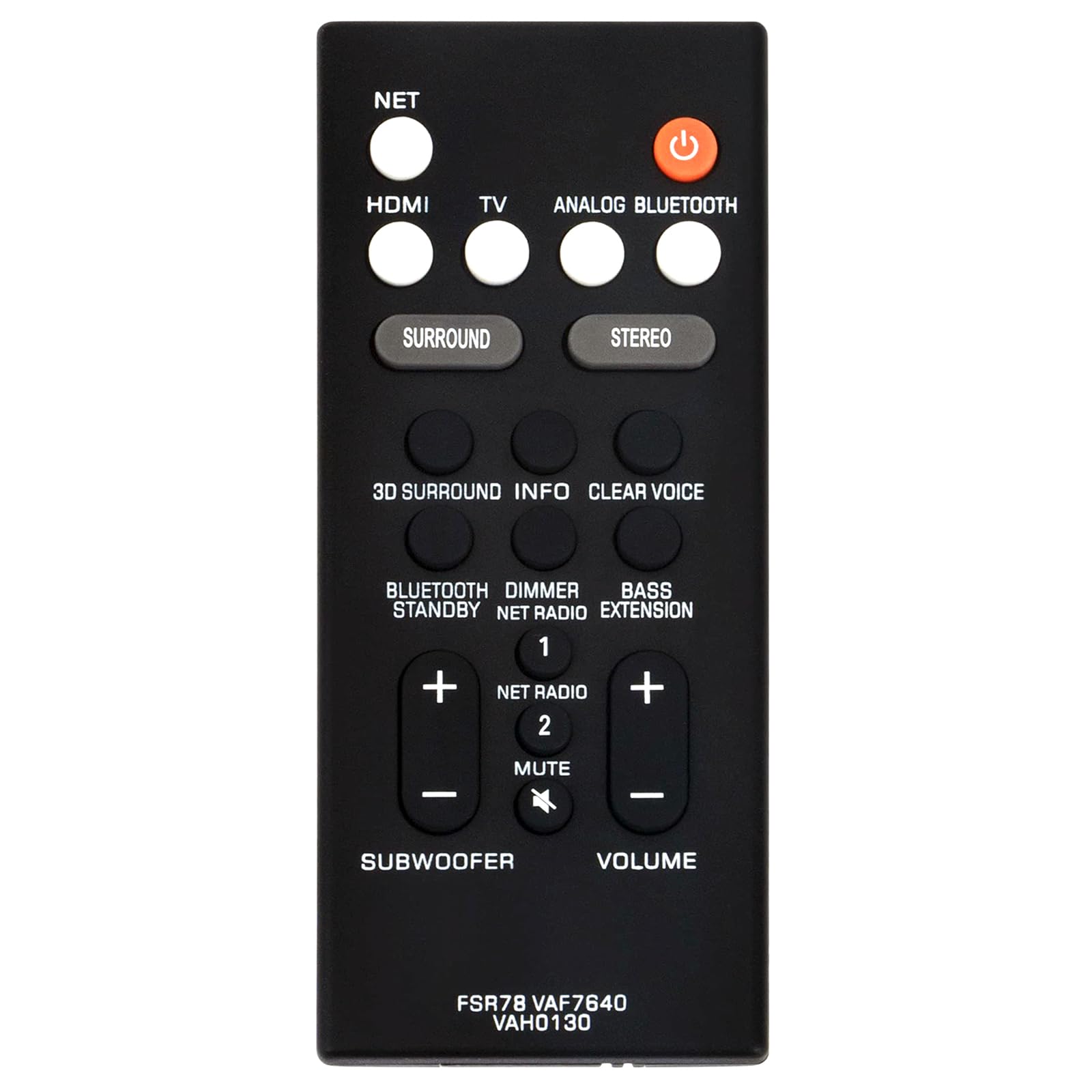 Amazon.com: FSR78 ZV28960 VAF7640 VAH0130 Replaced Remote fit for