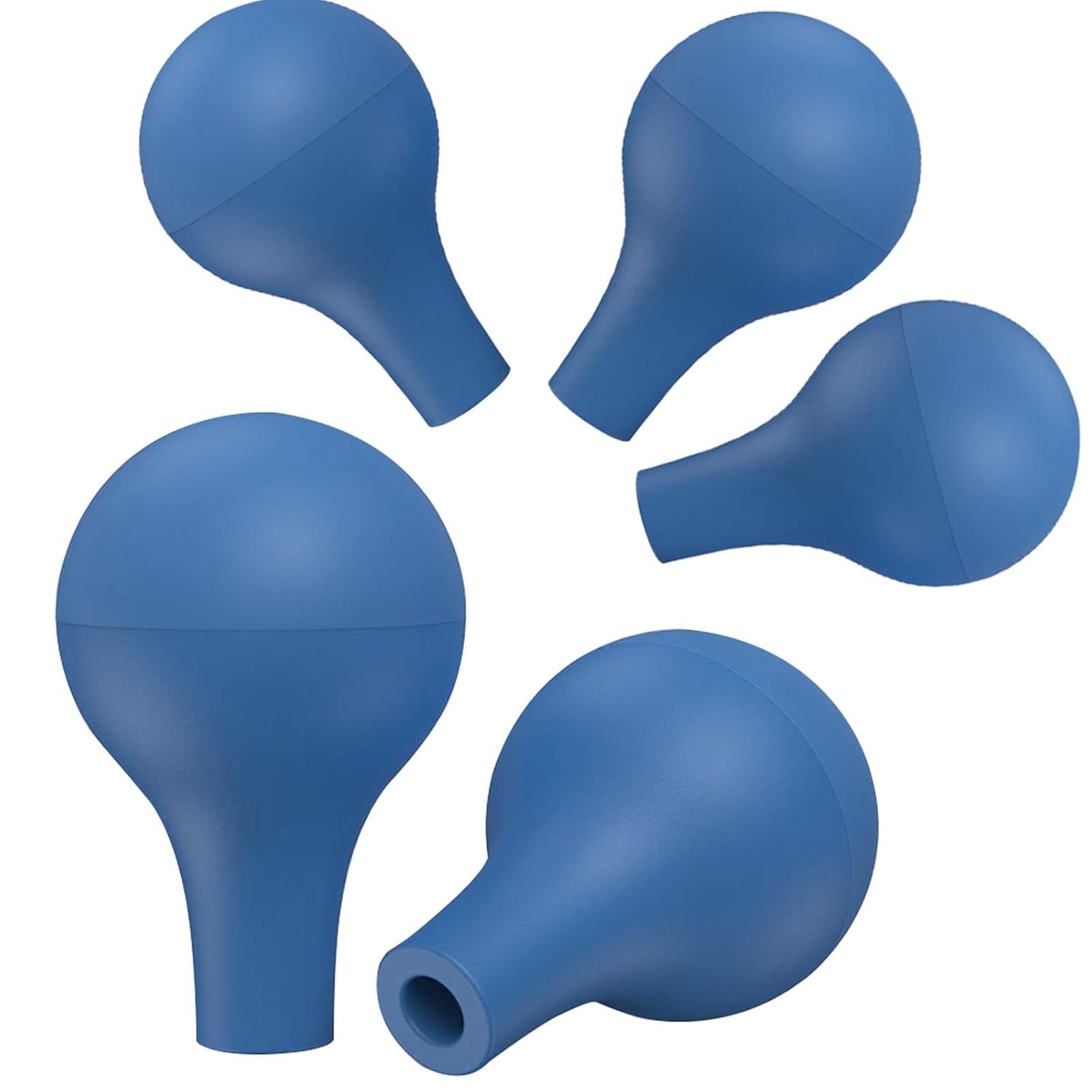 Rubber Pipette Suction Bulb - Suction Ball Pipette Dropper Transfer, Pear-Shaped Elastic DIY Laboratory Tool