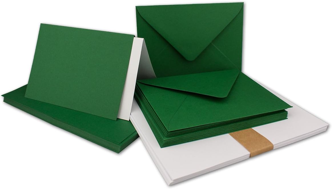 COLOURS 4-YOU By Glüxx-Agent 25 Folding Cards With Envelopes Set Dark - View #7
