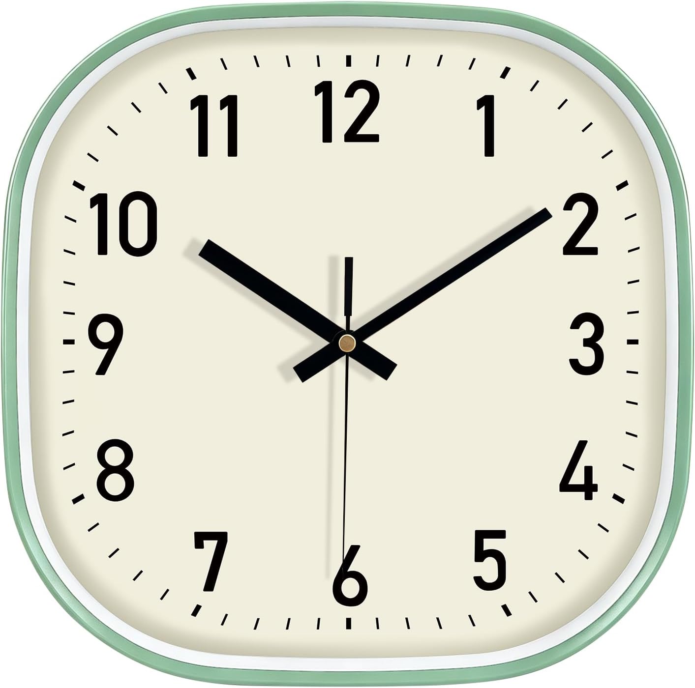 Small 8" Silent Wall Clocks Battery Operated, Wall Clock for Home
