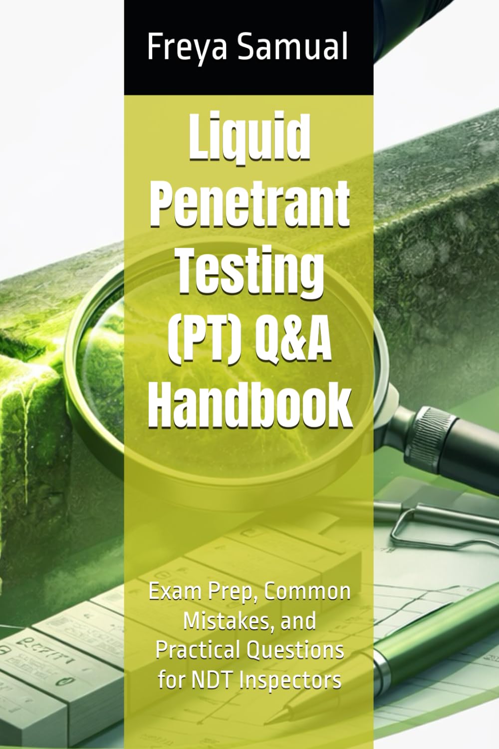 Liquid Penetrant Testing (PT) Q&A Handbook: Exam Prep, Common Mistakes, and Practical Questions for NDT Inspectors (NDT Q&A Handbooks)