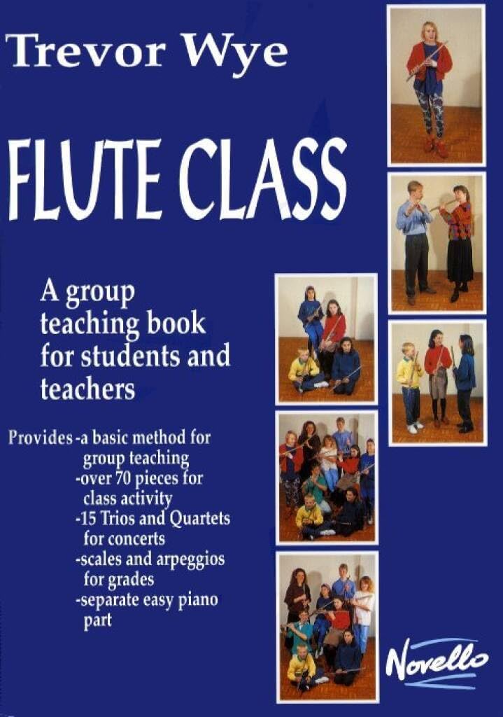 Flute Class Group Instruction Book.: A Group Teaching Book for Students and Teachers