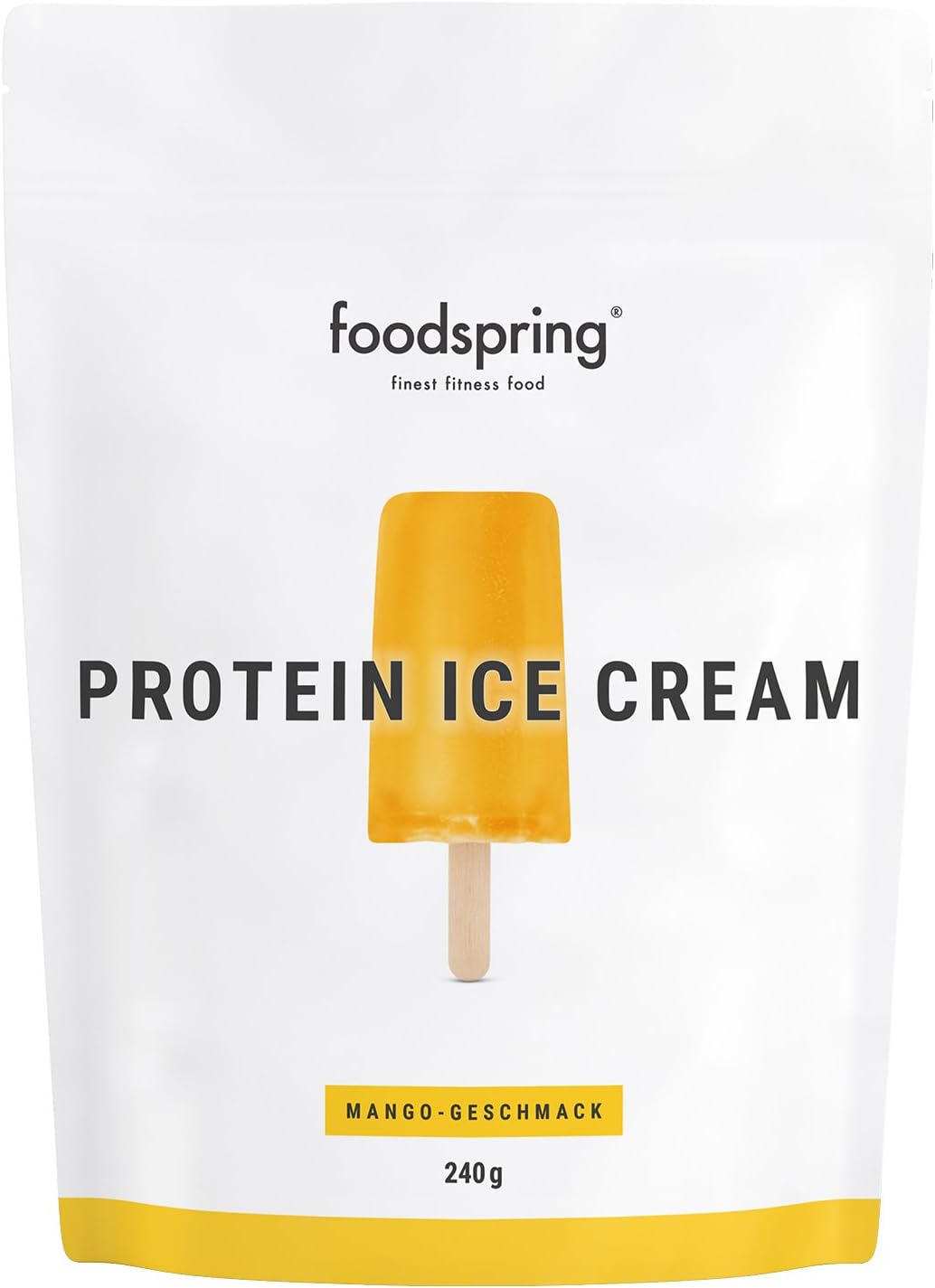 foodspring Protein Ice Cream, Mango, 240g, Your Protein Shake on a Stick