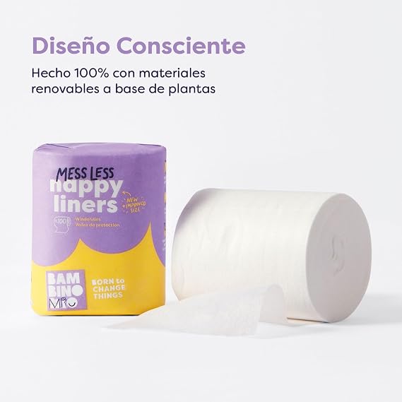 Bambino Mio Super Soft Mioliners Diaper Inserts (Packaging May Vary)