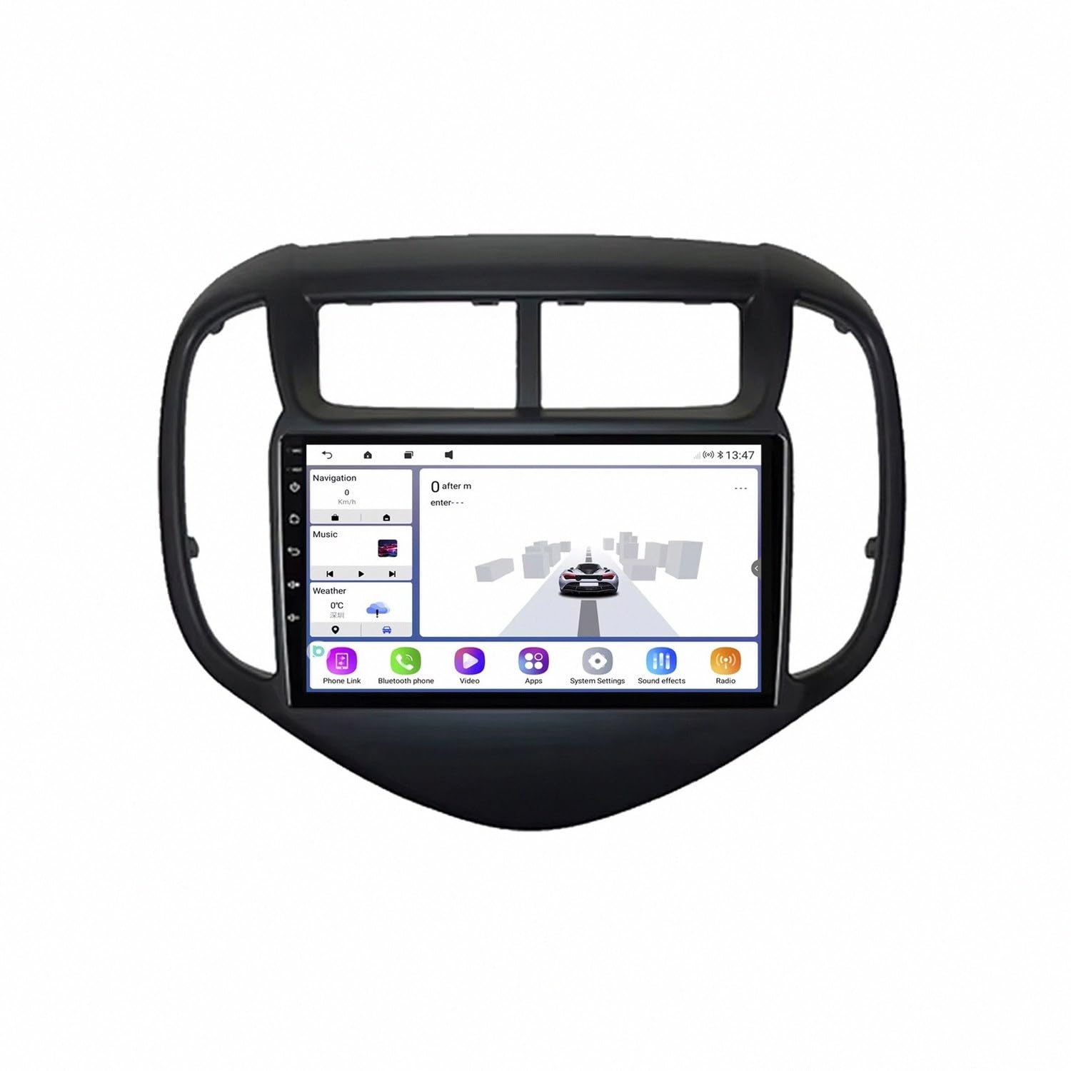 Carplay Android Auto inalámbrico y radio Bluetooth para Chevrolet Aveo Sonic 8