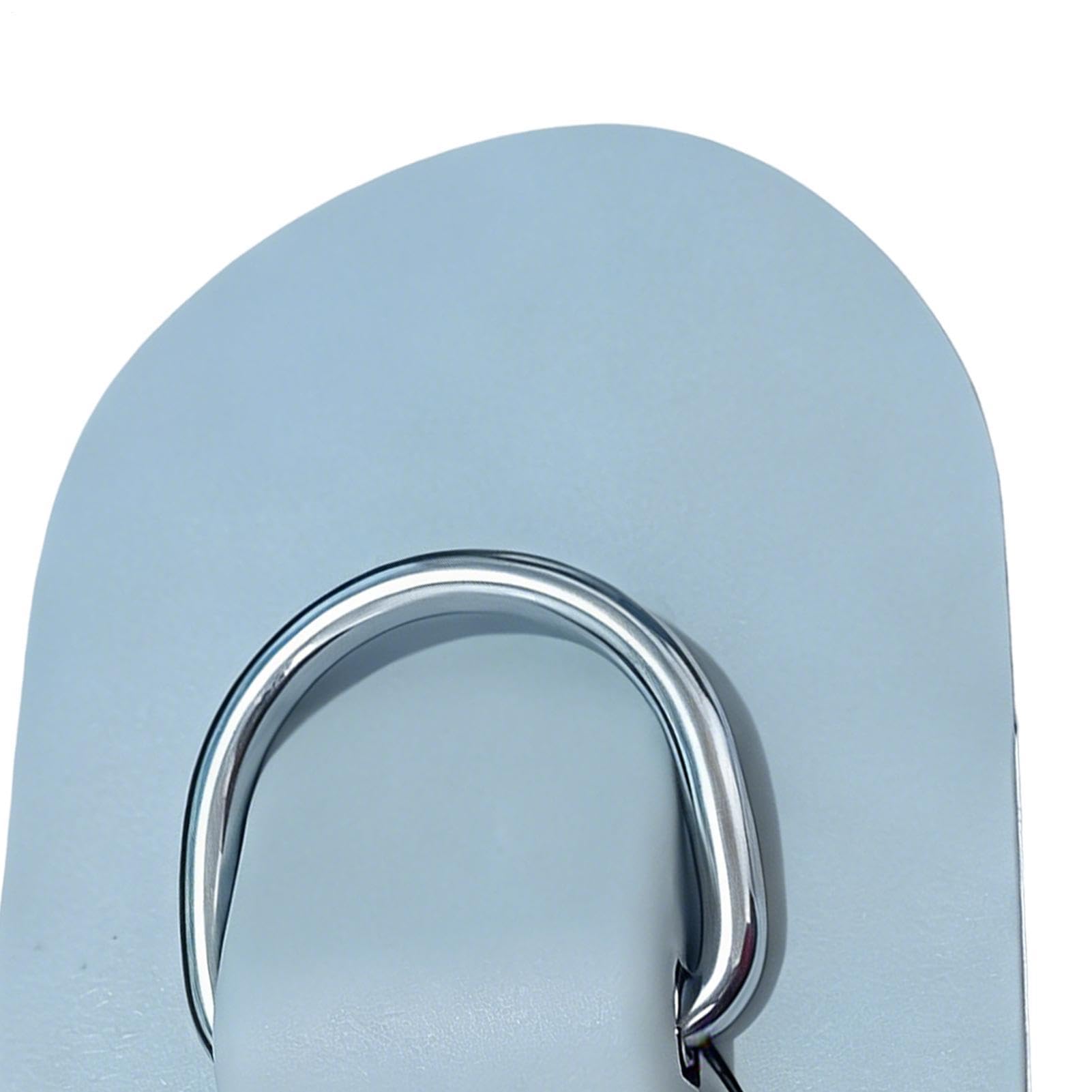 Anillos de tabla de remo, hebilla en forma de D, herramienta inflable con estilo de amarre, hebilla para kayak, canoa, soporte práctico para tabla de surf, balsa, , camping, , vacaciones