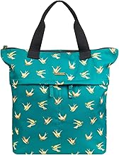 Weird Fish Ekora Printed Polyester Backpack Deep Teal Size ONE
