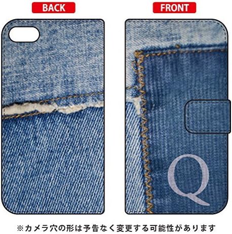 Flip Smartphone Case Photo Denim Initial Q design by ARTWORK / for iPod touch (6th Generation) ATC6TH-IJTC-401-MCO4