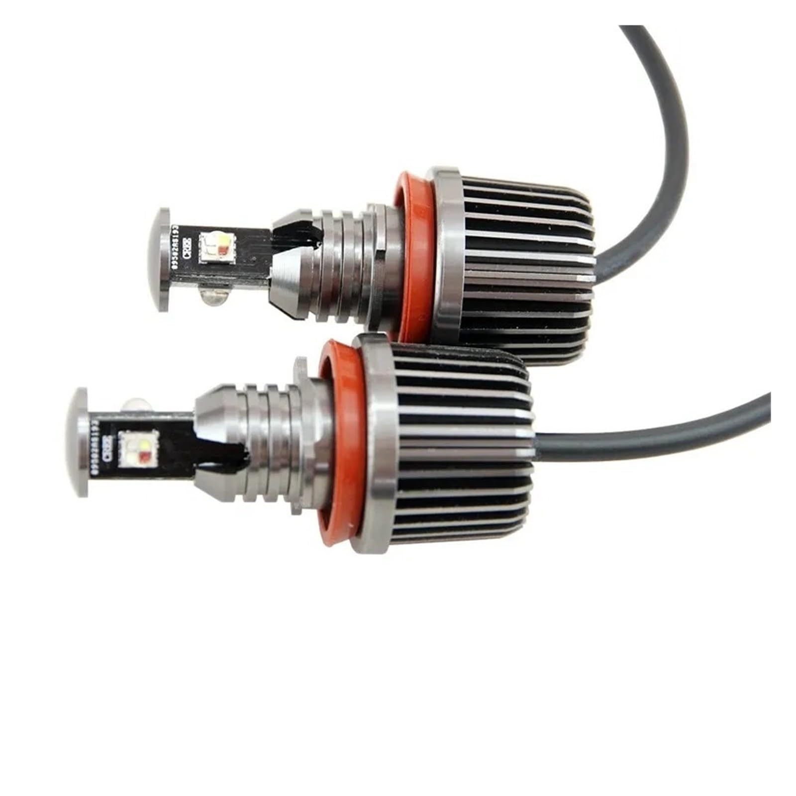 Ojos Ángel para BMW E87 E90 M3 E92 E60 H8 LED RGB Canbus 8