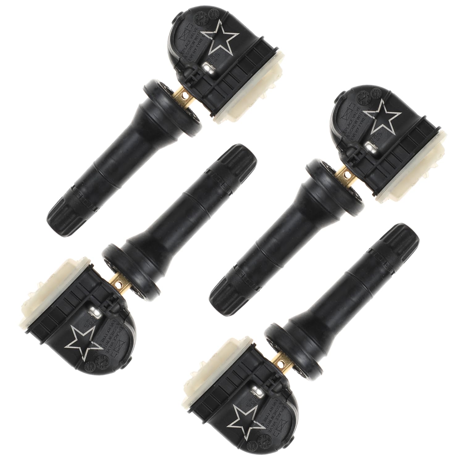 4PCS 315Mhz TPMS Tire Pressure Monitoring Sensor for GM Chevy Impala Silverado 1500 2500 3500 Tahoe Buick Encore Regal Cadillac Escalade GMC Acadia Sierra Yukon XL 13598771 13598772 13586335 13581558